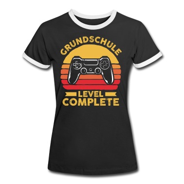 Abschlussklasse T-Shirt - Abschluss Grundschule Level Complete