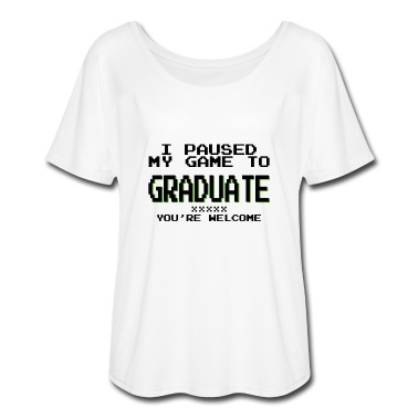 Abschlussklasse T-Shirt - I paused my game to Graduate Geschenk