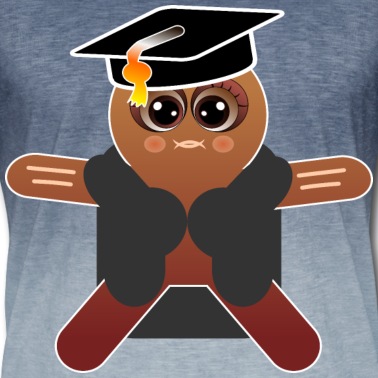 Abschlussklasse T-Shirt - Lebkuchen Abschlussjahrgang MASTER EXAMEN BACHELOR