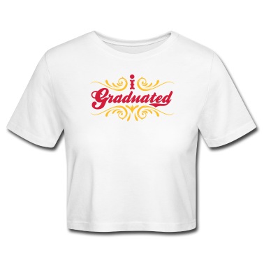 Abschlussklasse T-Shirt - I Graduated Abschluss Abitur Schule Spruch Abi