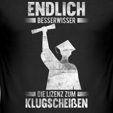 Abschlussklasse T-Shirt - Bachelor 2021 Student Endlich Besserwisser Uni