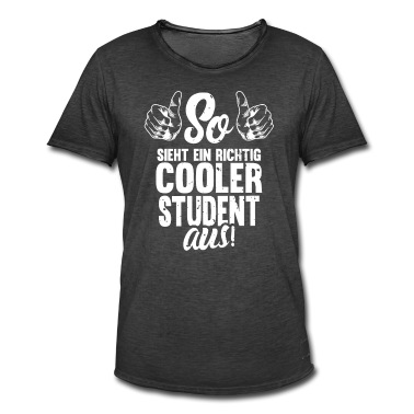 Abschlussklasse T-Shirt - So sieht ein Cooler Student aus Bachelor Uni