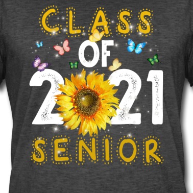 Abschlussklasse T-Shirt - Klasse von 2021 Senior