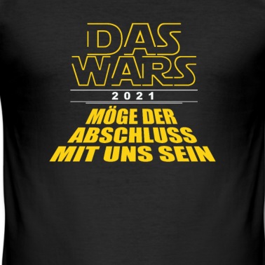 Abschlussklasse T-Shirt - Abschluss 21 Schulabschluss 2021 Shirt DAS WARS