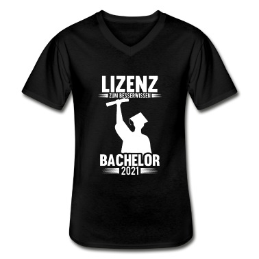 Abschlussklasse T-Shirt - Bachelor 2021 Student Lizenz Besserwisser Uni