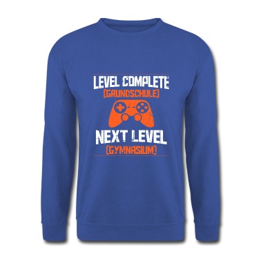 Grundschule Pullover - Grundschule Level Complete - Next Level Gymnasium