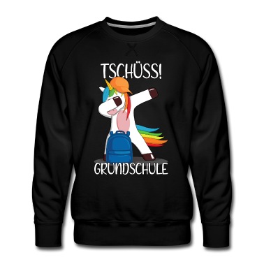Grundschule Pullover - Grundschule Letzter Schultag Einhorn Einschulung
