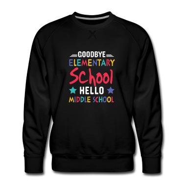 Grundschule Pullover - Auf Wiedersehen Grundschule Hallo Mittelschule