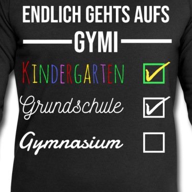 Grundschule Pullover - Lustiger Gymnasiast Grundschule Kindergarten GYMI