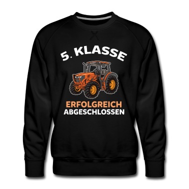 Grundschule Pullover - Grundschüler Traktor 5. Klasse Grundschule Fünftkl