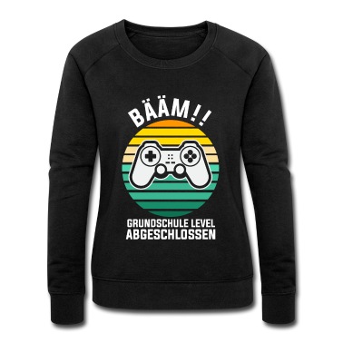 Grundschule Pullover - Grundschule Abgeschlossen Gamer Gaming Zocker Nerd