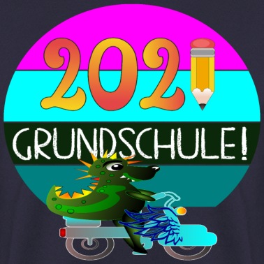 Grundschule Pullover - Grundschule 2021 Dinosaurier Fahrrad SCHULSTART