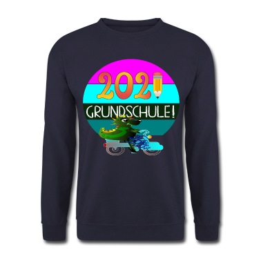 Grundschule Pullover - Grundschule 2021 Dinosaurier Fahrrad SCHULSTART