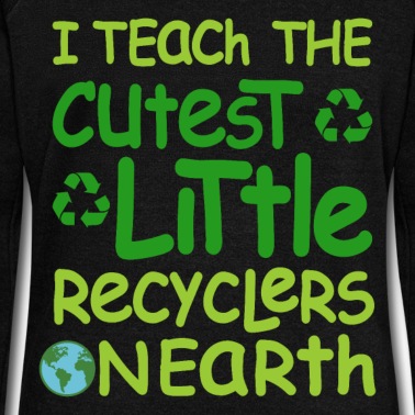 Grundschule Pullover - UNTERRICHTE RECYCLER Geschenk Lehrer Grundschule