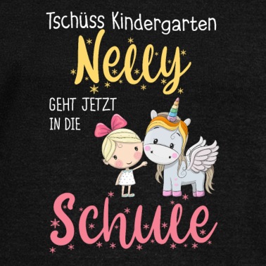 Grundschule Pullover - Einschulung Einhorn Grundschule erste Klasse Nelly