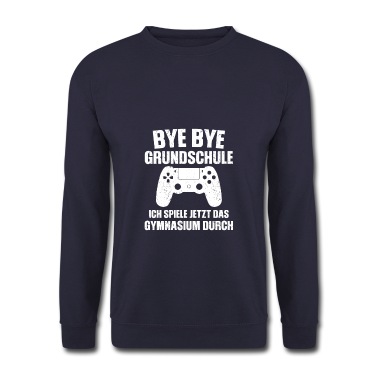 Grundschule Pullover - Bye Bye Grundschule Gymnasium Gamer Zocken