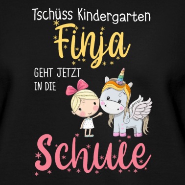 Grundschule Pullover - Einschulung Vorname Finja Grundschule