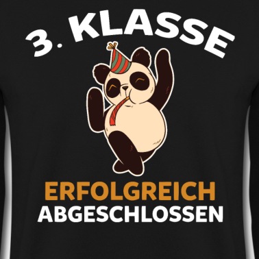 Grundschule Pullover - 3. Klasse Schulkind Panda Drittklässler Grundschul