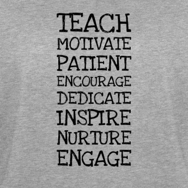 Grundschule Pullover - Teach Motivate Patient Encourage Dedicate Inspire