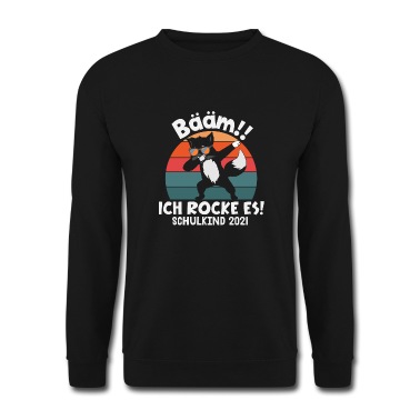 Grundschule Pullover - Erste Klasse Schulkind Schulanfang Bääm Design