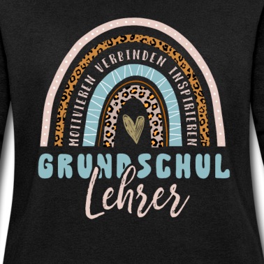 Grundschule Pullover - Der beste Grunschullehrer lustig Regengogen