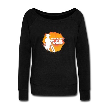 Grundschule Pullover - Mit Vollgas in die Schule,
