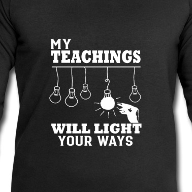 Grundschule Pullover - Mein Lehrer Teacher leuchtet den Weg