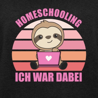 Grundschule Pullover - Homeschooling ich war dabei Faultier Schule