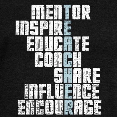 Grundschule Pullover - Teacher Mentor Inspire Wörter Kreuzwort Lehrer