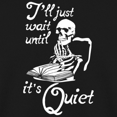 Grundschule Pullover - Ich werde einfach warten, bis es ein ruhiges Lehrerskelett ist