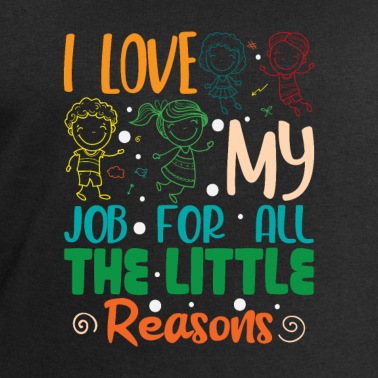 Grundschule Pullover - Ich liebe meinen job wegen allen kleinen gründen