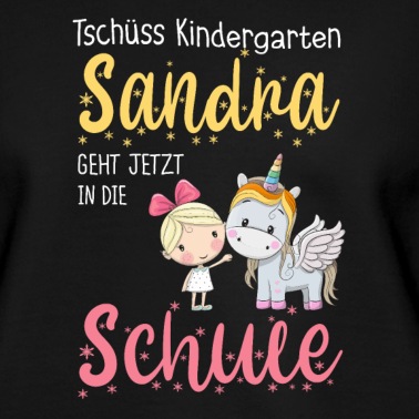 Grundschule Pullover - Einschulung Sandra Kindergarten Einhorn