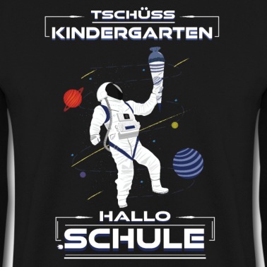 Grundschule Pullover - Astronaut Hallo Schule Einschulung Schulanfänger
