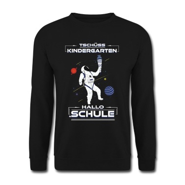 Grundschule Pullover - Astronaut Hallo Schule Einschulung Schulanfänger