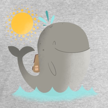 Grundschule Pullover - Schulkind Wal | Schulbeginn Geschenkidee