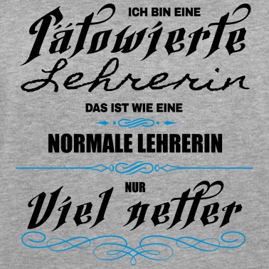 Grundschule Pullover - Tätowierte Lehrerin ist netter!