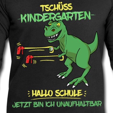 Grundschule Pullover - Dino T-Rex Hallo Schule Einschulung Schulanfänger