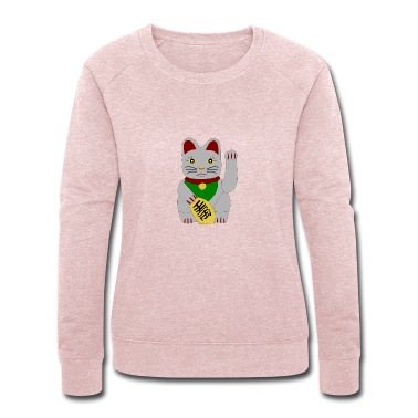 Grundschule Pullover - Lucky Cat