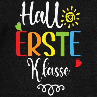 Grundschule Pullover - Hallo Erste Klasse Erstklässler Schulanfang