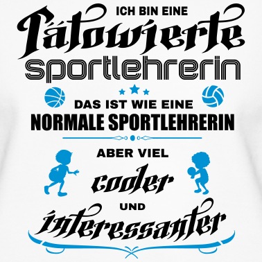 Grundschule Pullover - Tätowierte Sportlehrerin ist cooler!