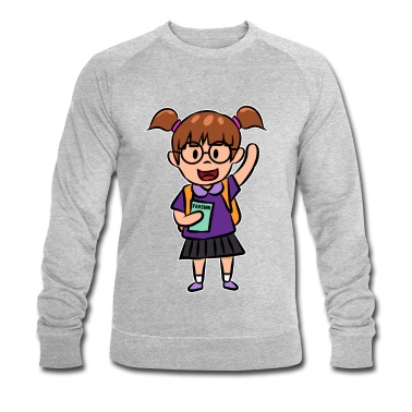 Grundschule Pullover - Mädchen Schule Einschulung Kinder Cartoon Geschenk