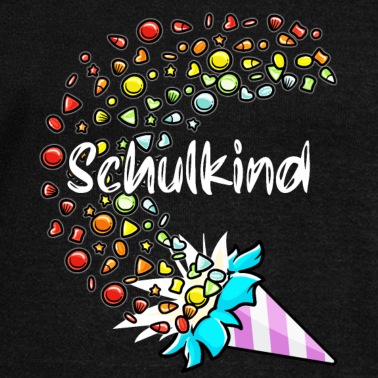 Grundschule Pullover - Schulkind Mädchen Einschulung mit Süßigkeiten