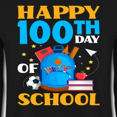 Grundschule Pullover - Glücklicher 100. Schultag