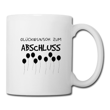 Abschluss Tasse - Glückwunsch zum Abschluss