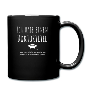 Abschluss Tasse - Ich Habe Einen Doktortitel Cooles Abschluss Gift