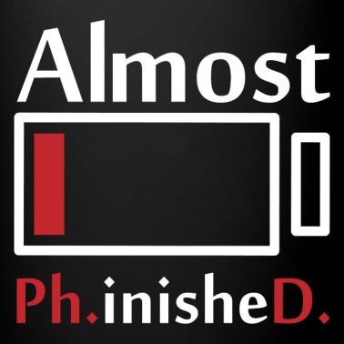 Abschluss Tasse - Almost Phinished Abschluss Geschenk