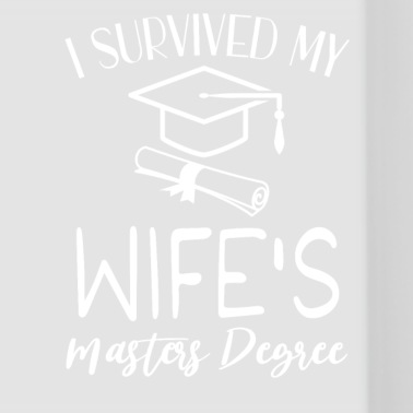 Abschluss Tasse - Ich überlebte den Master-Abschluss meiner Frau