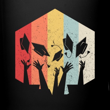 Abschluss Tasse - Feier deinen Abschluss Retro Geschenkidee