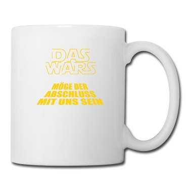 Abschluss Tasse - DAS WARS - Abschluss 2021, Schulabschluss Shirt 21