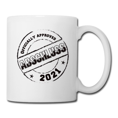 Abschluss Tasse - Abschluss approved 2021